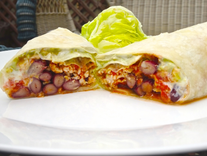 Sous Vide Chicken Burrito