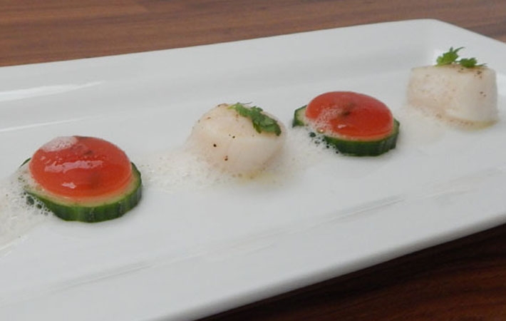Elegant Sous Vide Scallop Ceviche