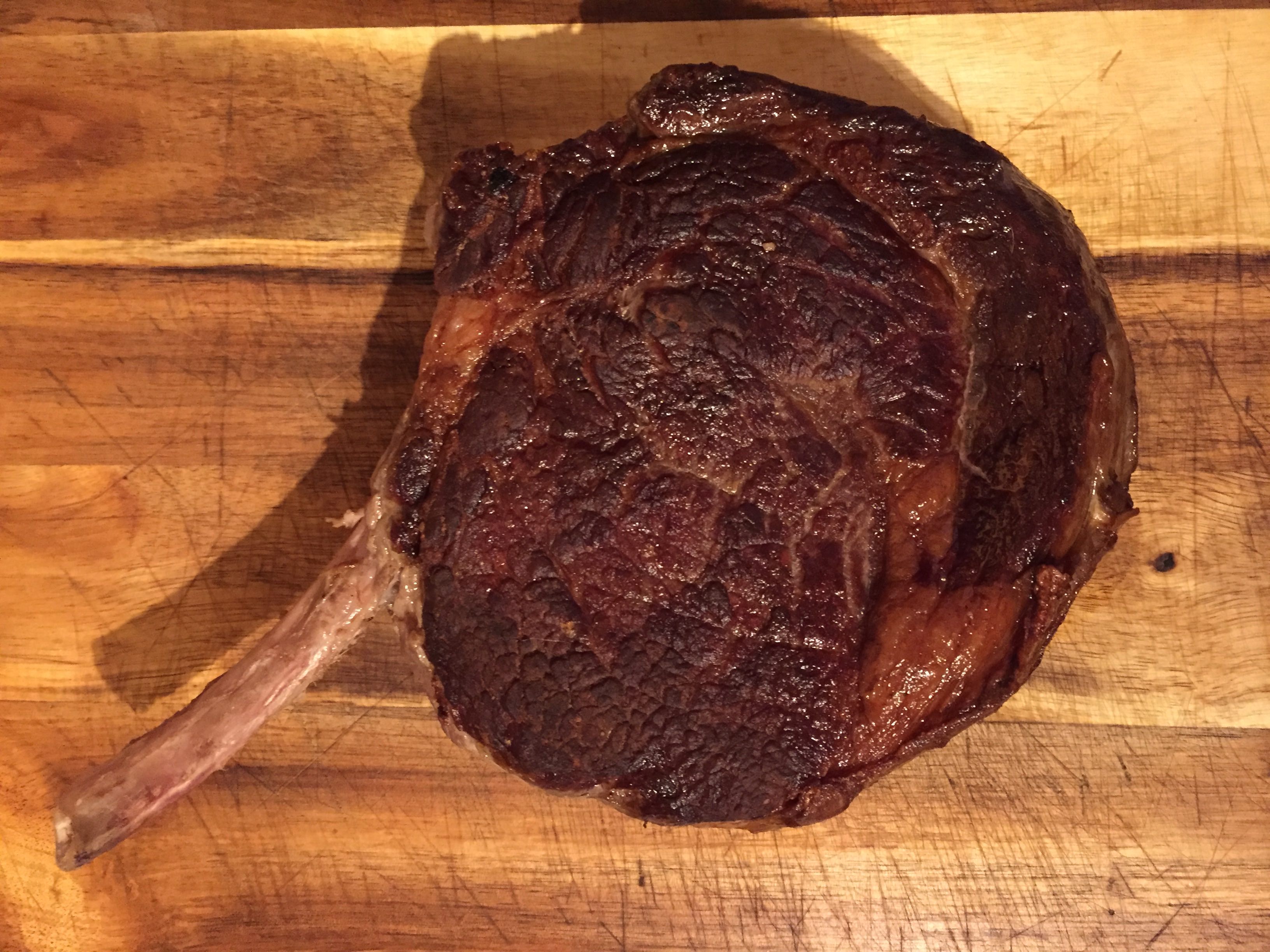 Sous Vide Bone In Ribeye Steak