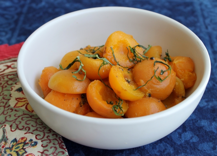 Sous Vide Cardamom Apricots