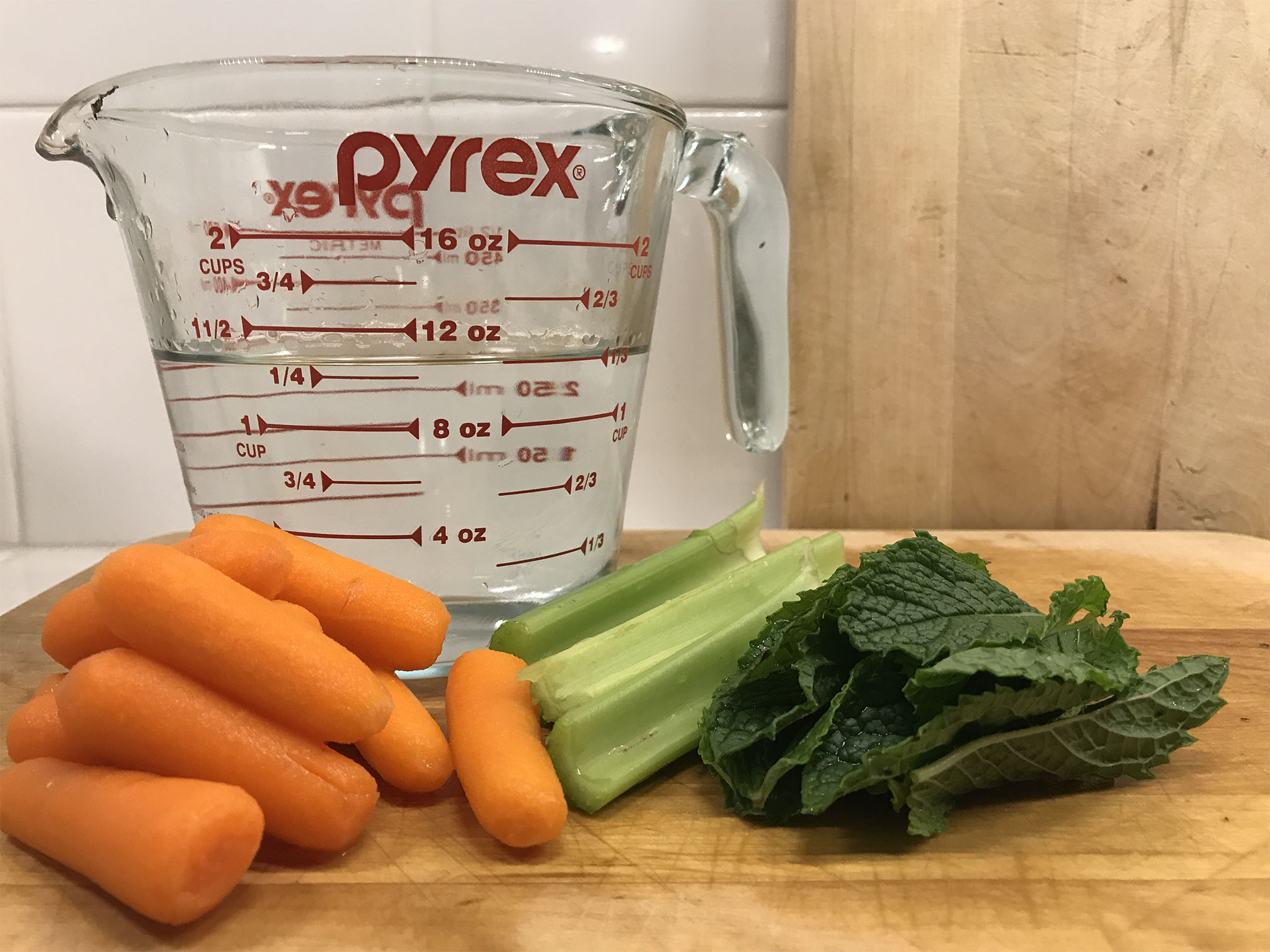 Sous Vide Carrot Mint Infused Vodka
