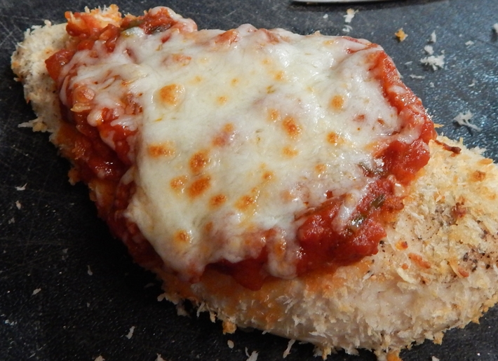 Sous Vide Chicken Parmesan