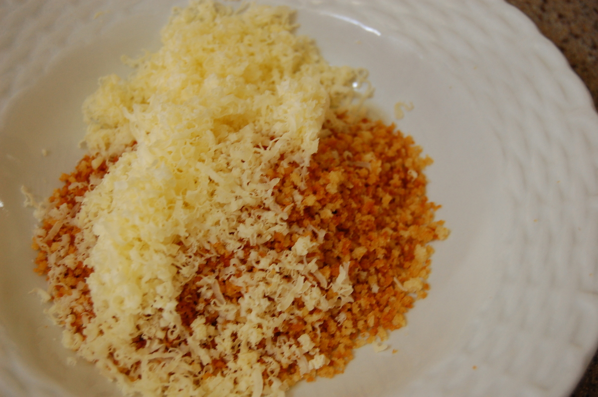 Sous Vide Chicken with Melted Leeks and Panko