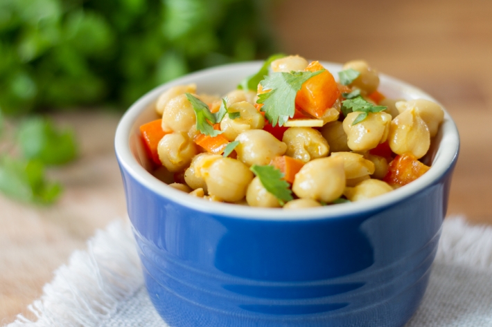 Sous Vide Chickpea Curry