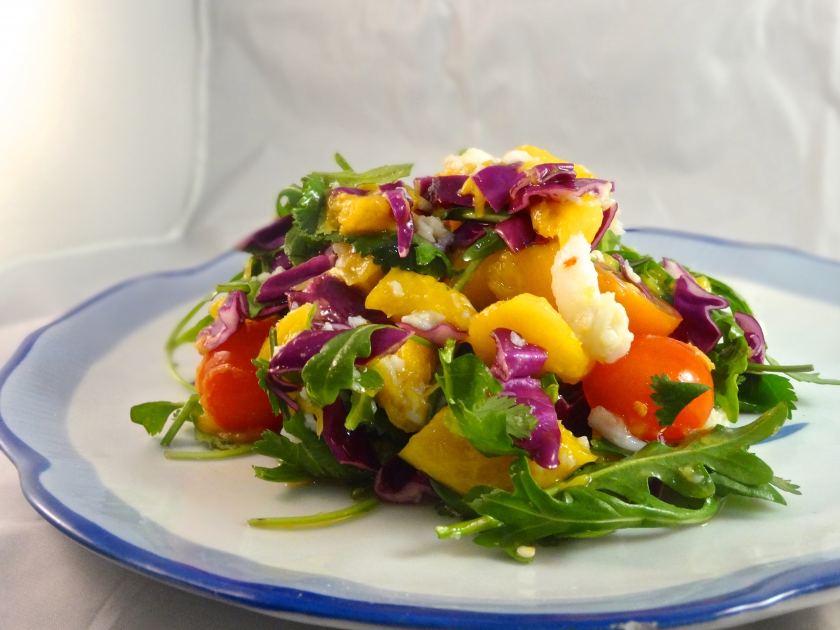 Sous Vide Crab And Mango Salad 