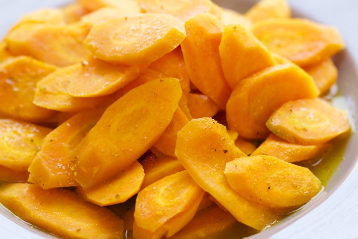 Sous Vide Curried Carrots