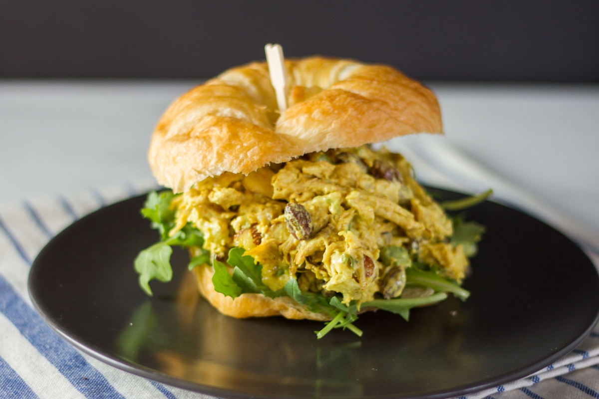 Sous Vide Curry Turkey Salad