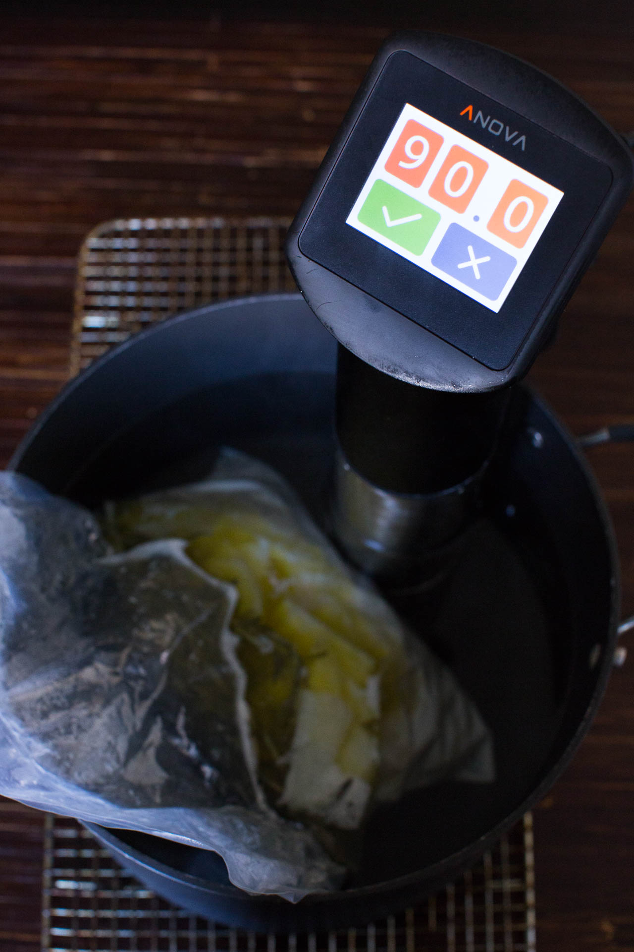 Sous Vide Garlic and Rosemary Mashed Potatoes