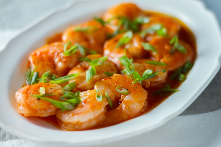 Sous Vide Gochujang Shrimp