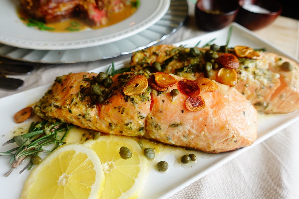 Sous-Vide Salmon with Lemon and Herbs - Cookidoo® – the official Thermomix®  recipe platform