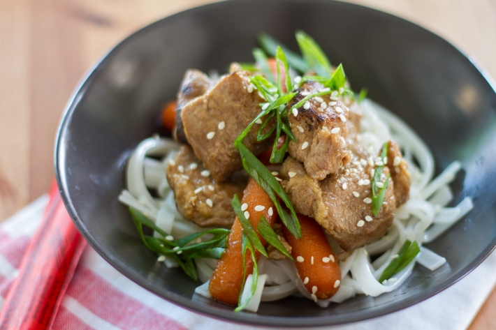 Sous Vide Miso Braised Pork