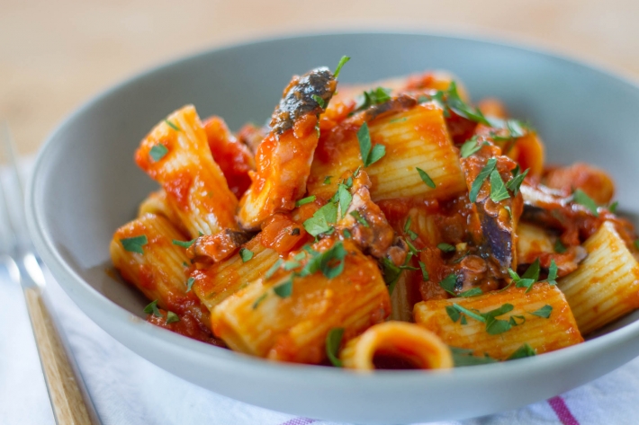 Sous Vide Octopus Amatriciana