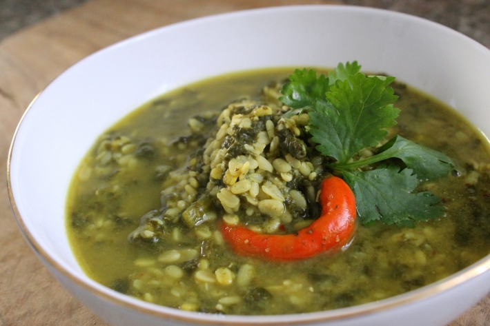 Sous Vide Palak Dal