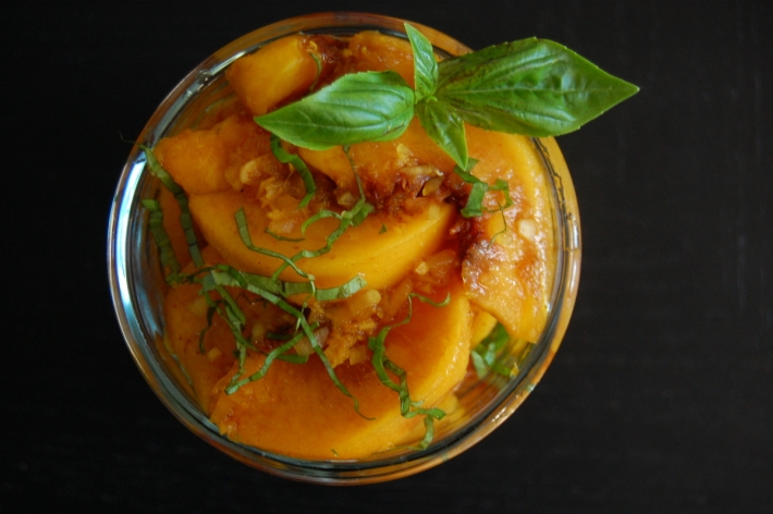Sous Vide Peach Chutney