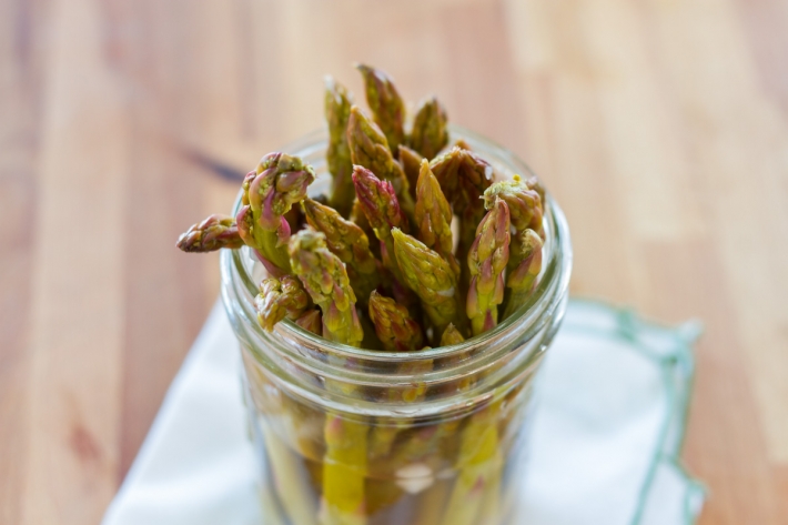 Sous Vide Pickled Asparagus