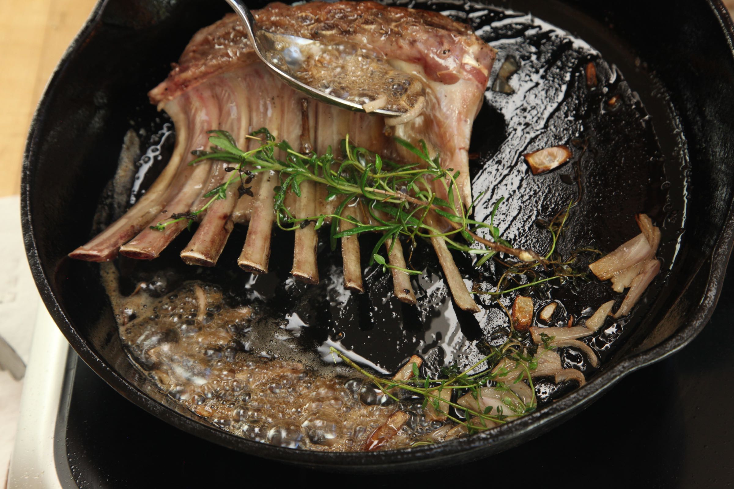 Sous Vide Rack of Lamb