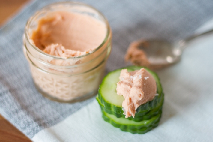 Sous Vide Salmon Mousse