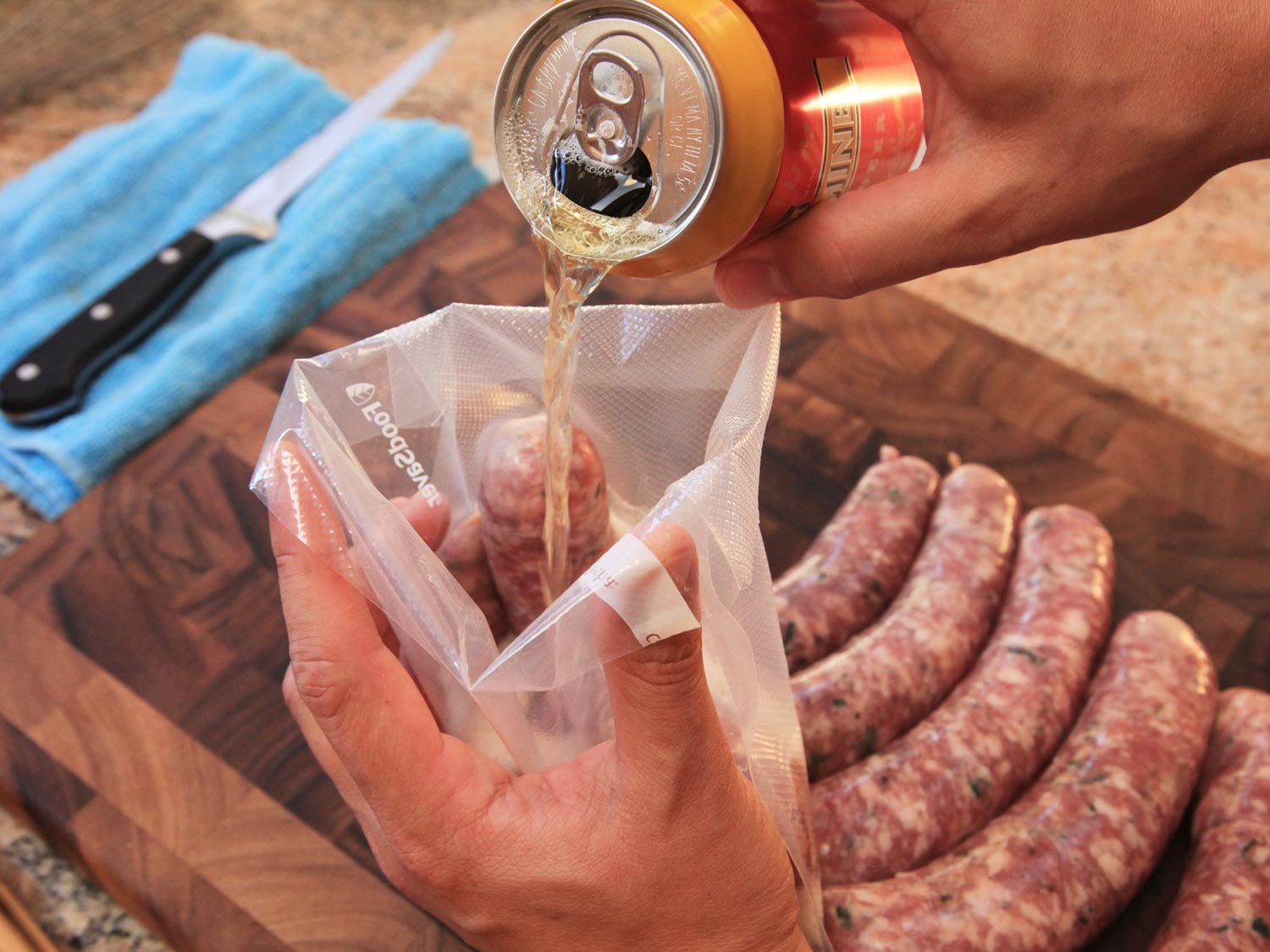 Sous Vide Sausage