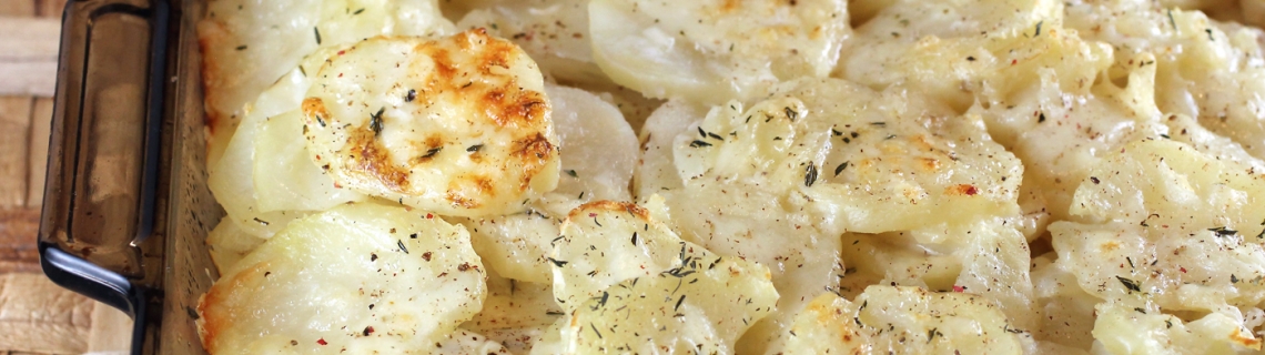 Mediterranean Scalloped Potatoes – Mildly Meandering