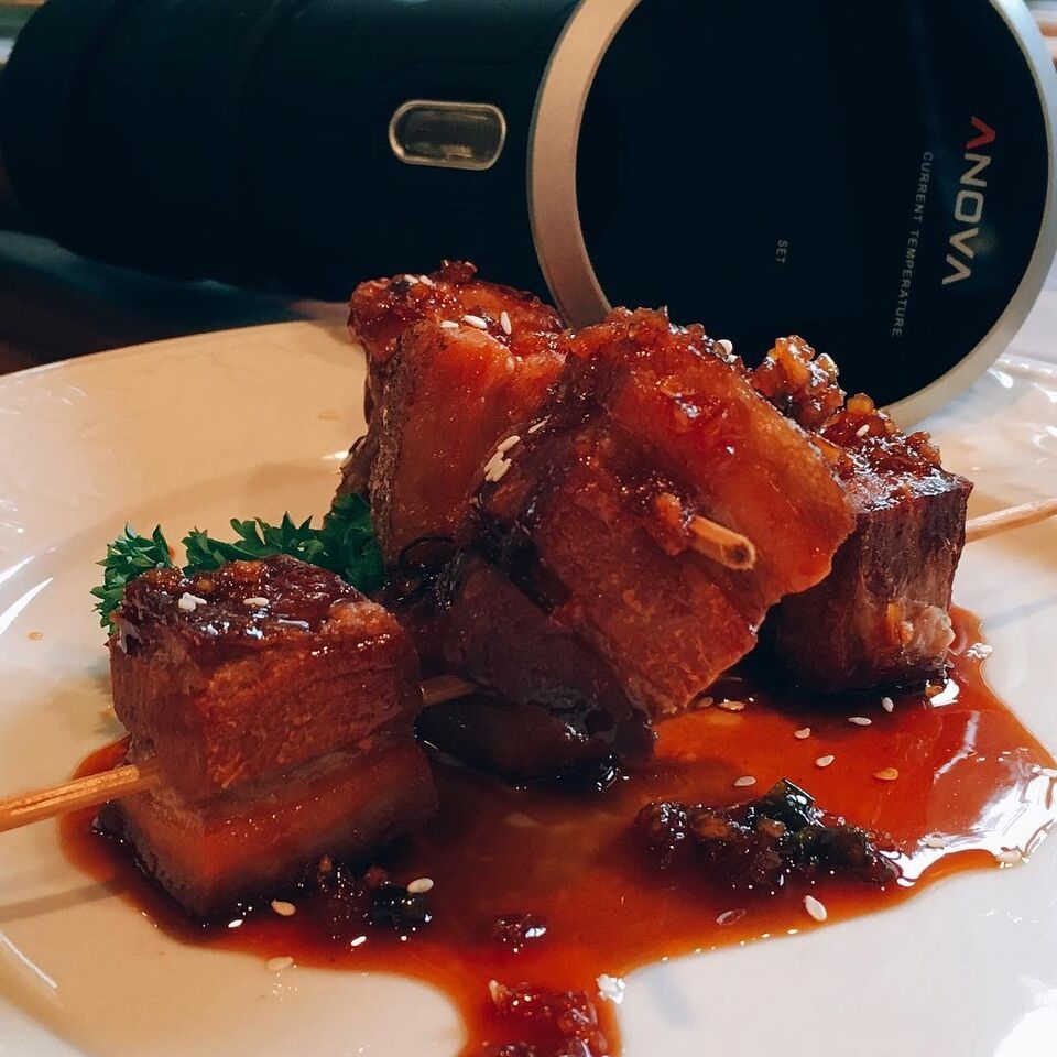 Sweet and Sticky Sous Vide Pork Belly - A Duck's Oven