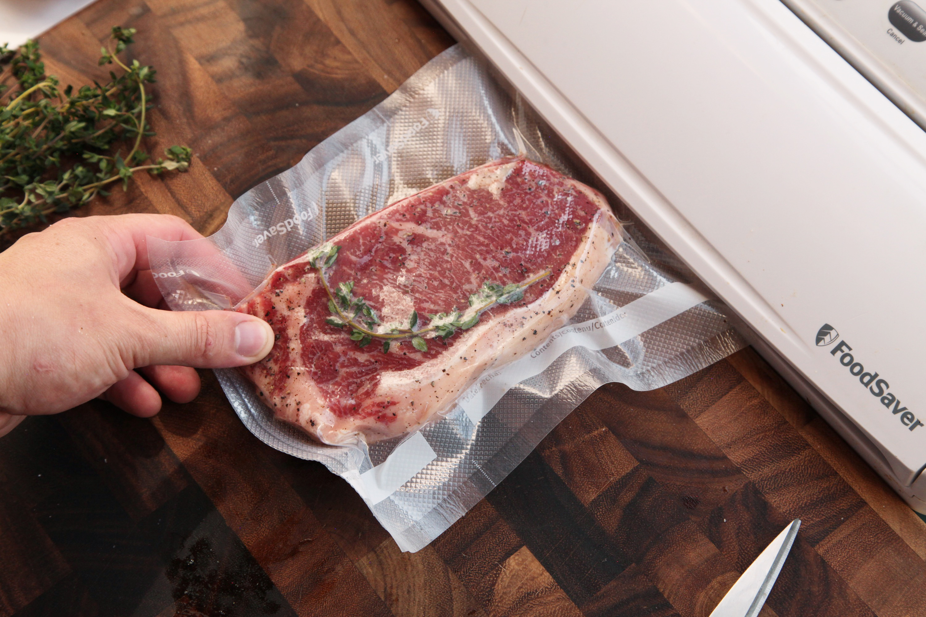 Sous Vide Strip Steak