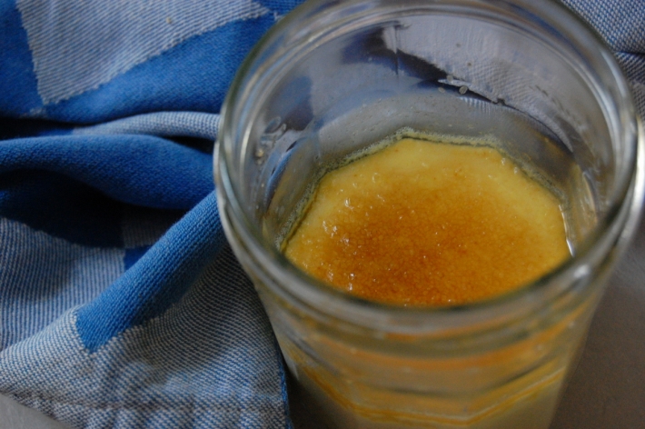 Sous Vide Triple Ginger Crème Brûlée