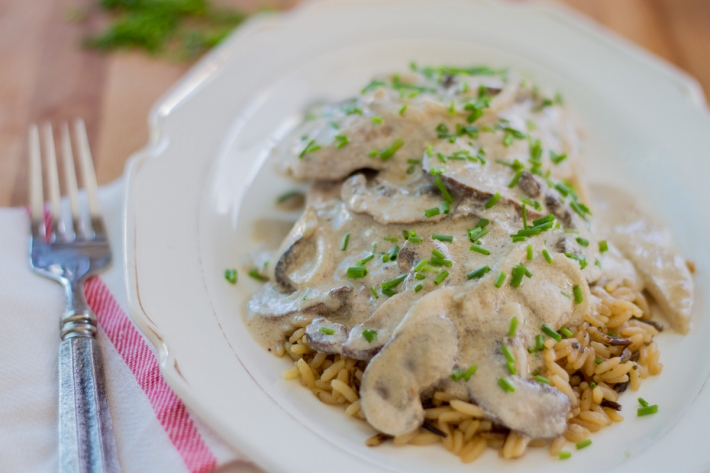 Sous Vide Veal Marsala