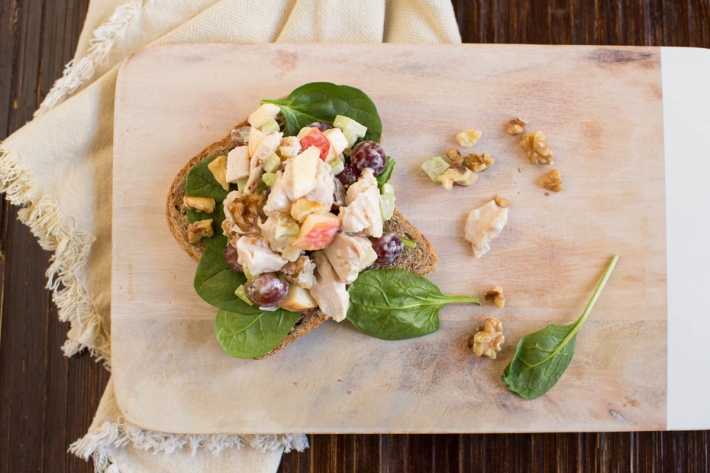 Sous Vide Waldorf Chicken Salad